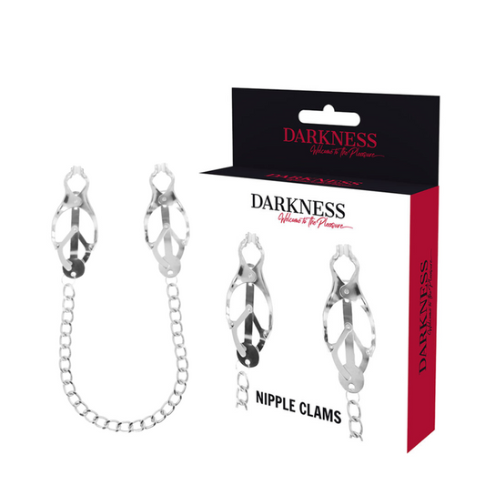 DUNKNESS - METALLNIPPELKLEMME MIT KETTE