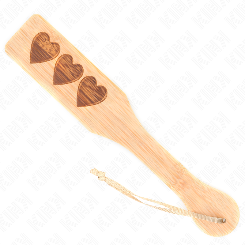 KINK – Herzförmiges Bambuspaletten-Design, 32 x 5,5 cm