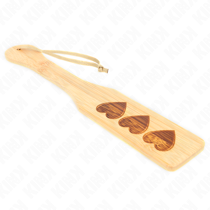 KINK – Herzförmiges Bambuspaletten-Design, 32 x 5,5 cm