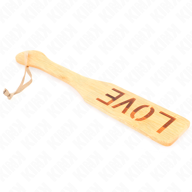 KINK - BAMBUSPALETTE WORD LOVE 32 X 5,5 CM