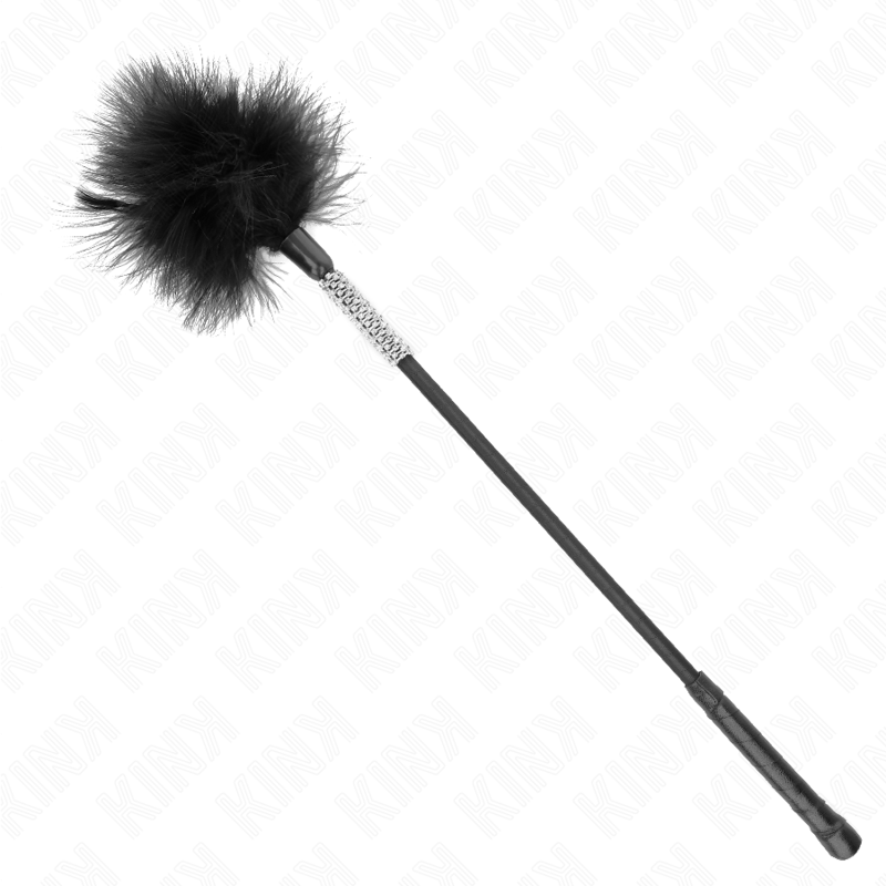 KINK - Kitzelfedern mit Strassgriff, 50 cm