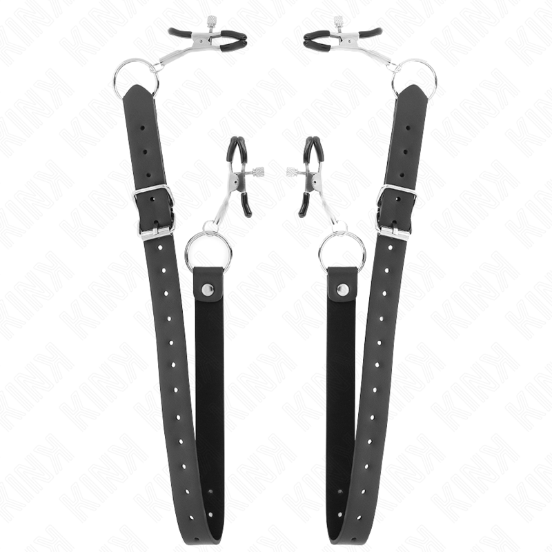 KINK – 4 Klitorisklemmen, verstellbar von 34–48 cm