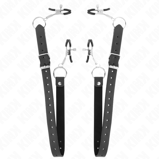 KINK – 4 Klitorisklemmen, verstellbar von 34–48 cm
