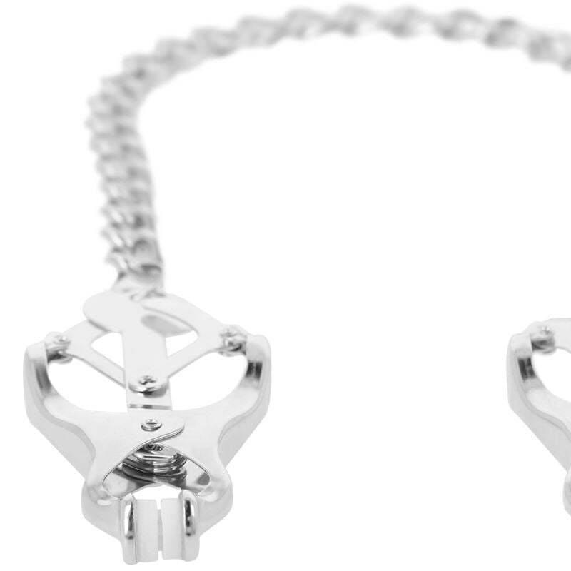DUNKNESS - METALLNIPPELKLEMME MIT KETTE
